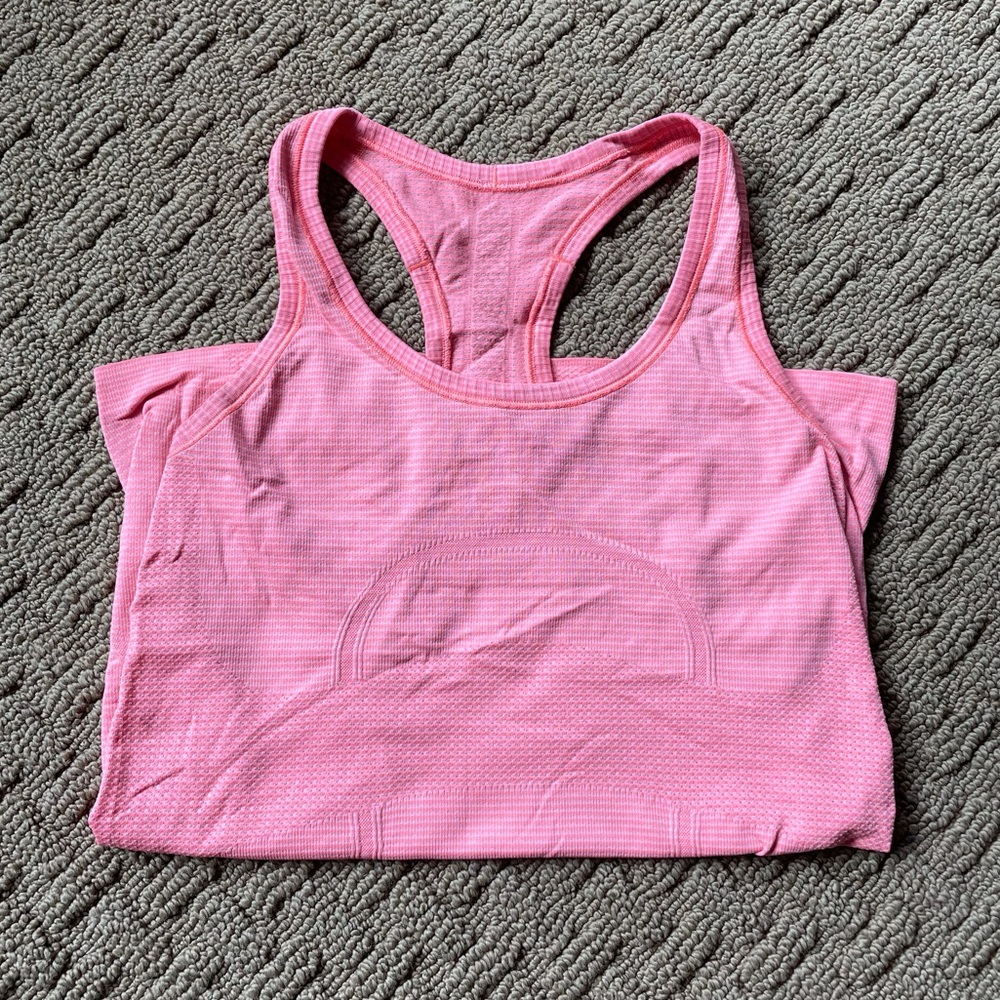 Lululemon Swiftly Tech Pink Tank Top Size 6